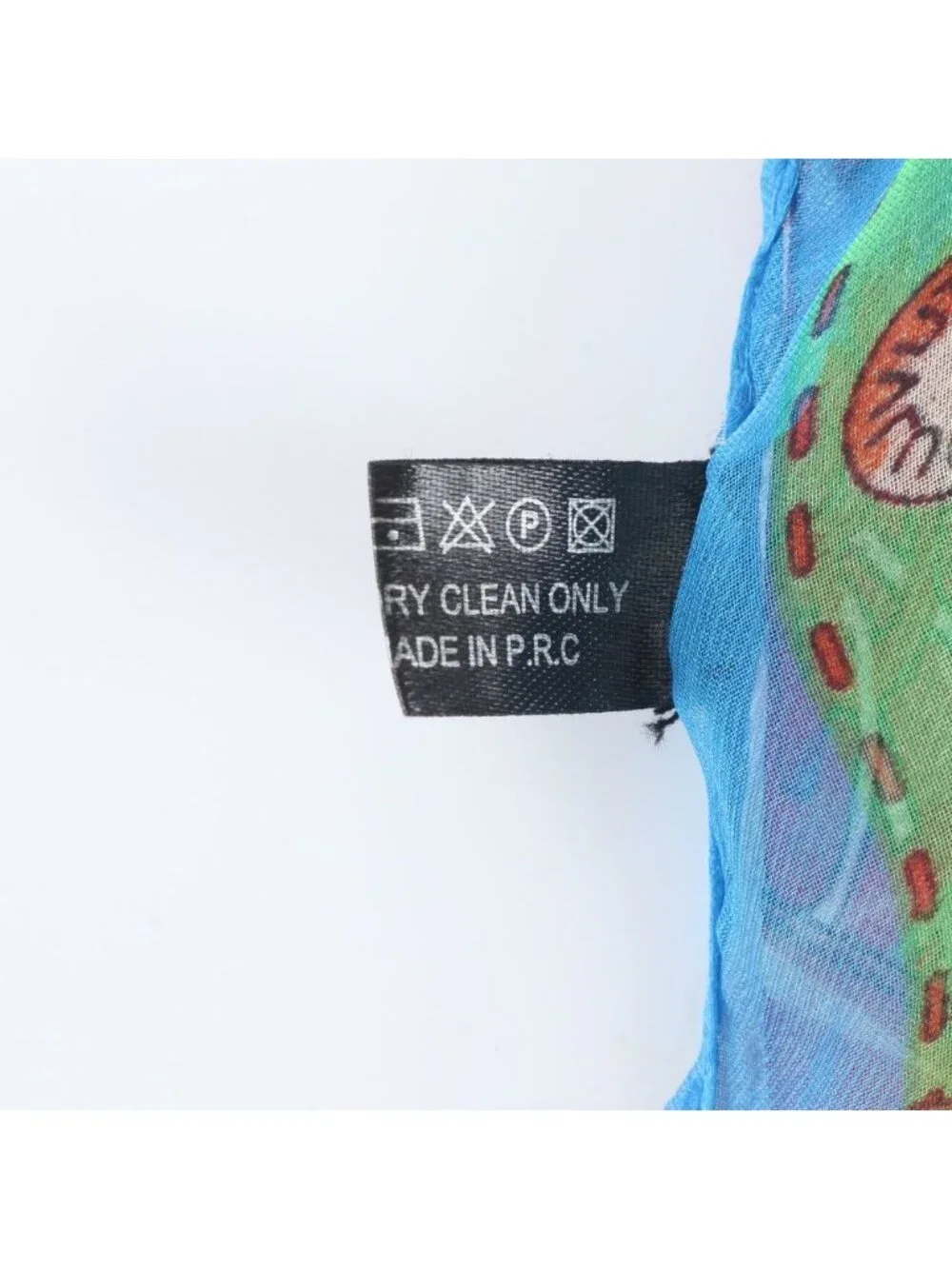 Louis Vuitton Tagged Carre Map Large Chiffon Shawl Scarf Monogram